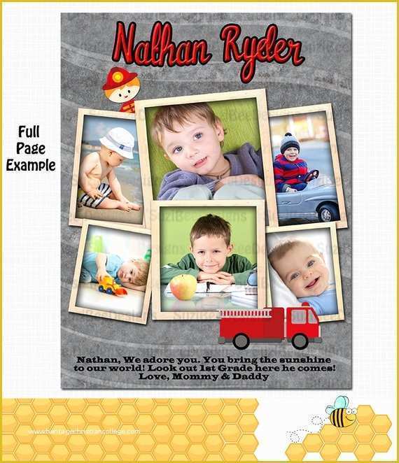 Yearbook Dedication Page Template Free Of Yearbook Ad Elementary Preschool Dance or Sports Ads