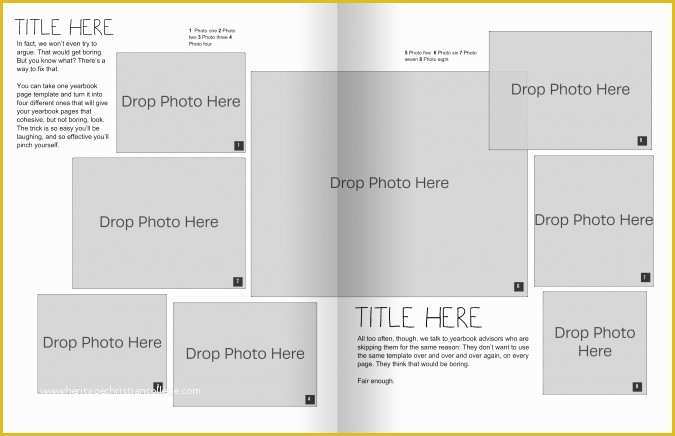 Yearbook Templates Free Download Of School Yearbook Template Smaphonavifo