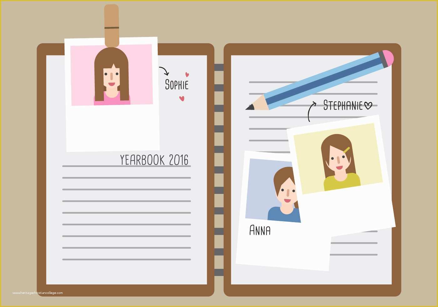 Yearbook Templates Free Download Of Sign My Yearbook Vector Download Free Vector Art Stock