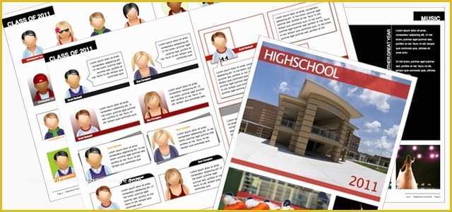 Yearbook Templates Free Download Of Yearbook High School • istudio Publisher • Page Layout