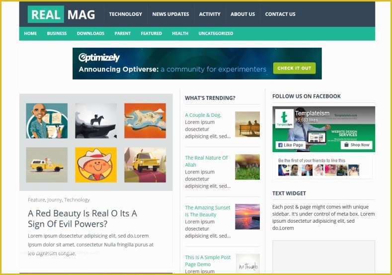 Yellow Pages Website Template Free Download Of Realmag Responsive Blogger Template 2014 Free Blogger
