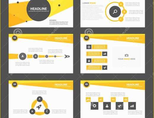 Yellow Pages Website Template Free Download Of Yellow and Black Presentation Template Infographic