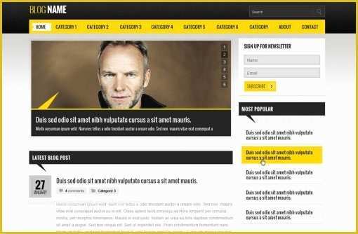 Yellow Pages Website Template Free Download Of Yellow Pages Website Template Free Free Web