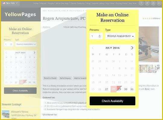 Yellow Pages Website Template Free Download Of Yellow Pages Website Template Free