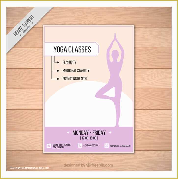 Yoga Flyer Template Word Free Of 10 Free Yoga Flyer Templates In Psd Ai Eps Tech Trainee
