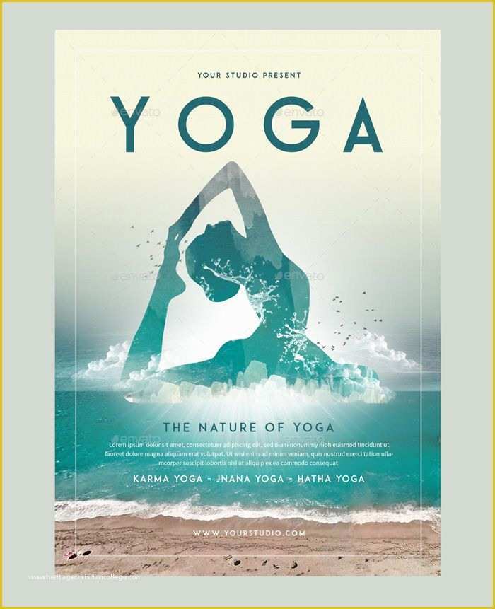 Yoga Poster Template Free Of Image Result for Yoga Poster Templates