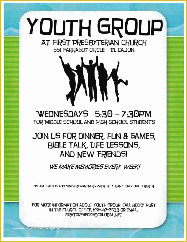 Youth Group Flyer Template Free Of 10 Best Of Free Church Youth Flyer Free Church
