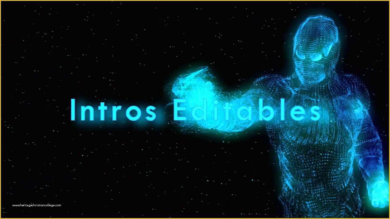 Youtube Intro Templates Free Download Of Intro Iron Man