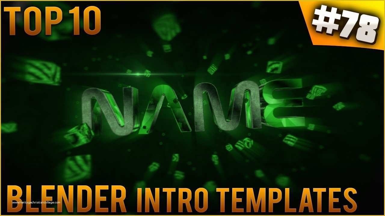 Youtube Intro Templates Free Download Of top 10 Blender Intro Templates 78 Free