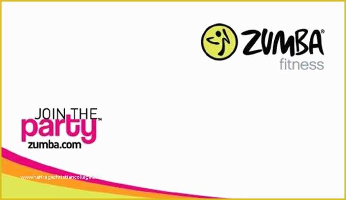 Zumba Business Card Template Free Of 13 Best Images About Zumba Flyer On Pinterest