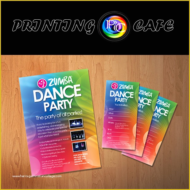 Zumba Business Card Template Free Of Zumba Flyers & Leaflets