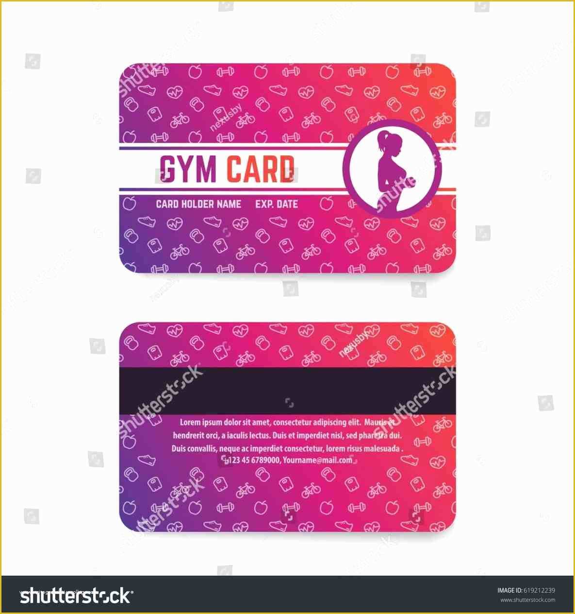 Zumba Business Card Template Free Of Zumba Punch Card Template Free